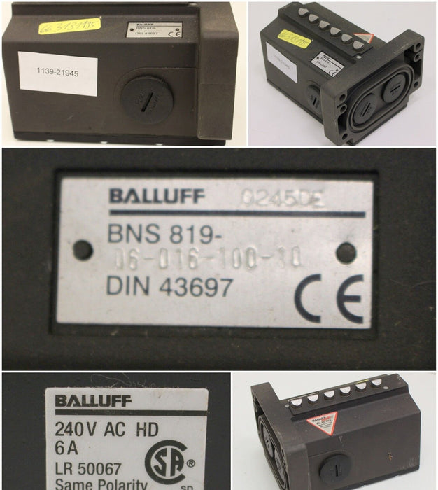 BALLUFF Endschalter BNS 519-B6 D16-100-10   ID.NR.126950