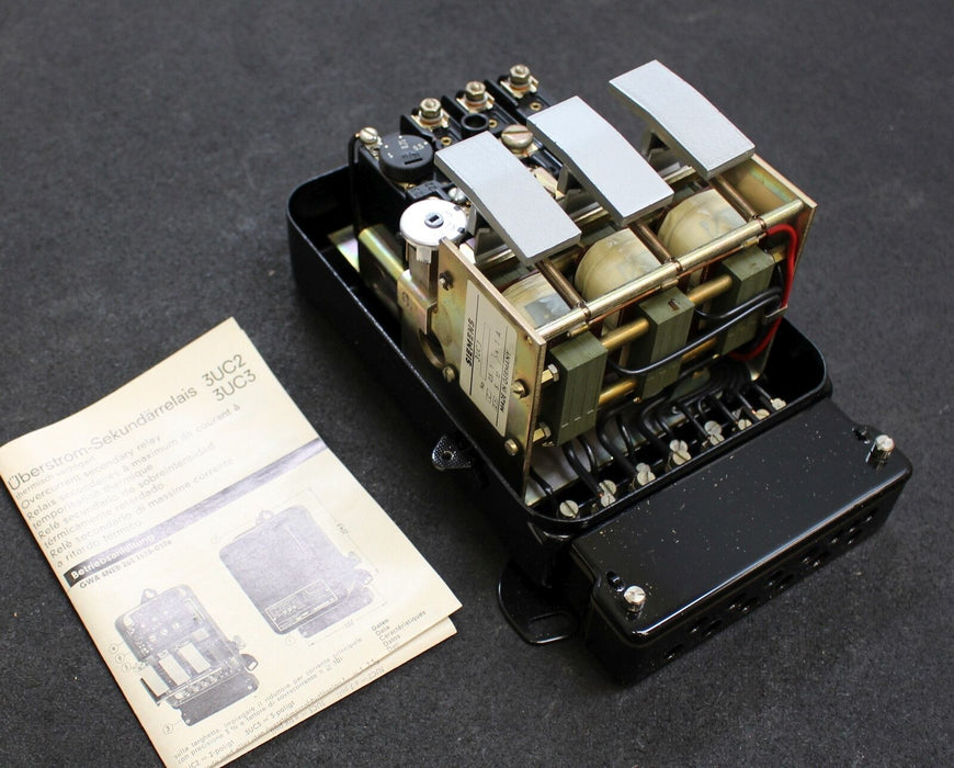 Thermisch verzögertes Überlastrelais 3UC3060-1C Einstellbereich a=0,5-1A b=5-10A