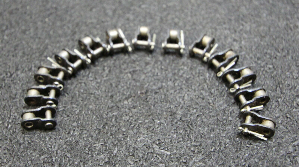 13x Gekröpftes Glied Offset Link Single Simplex Type L Teilung p= 6mmx2,8mm