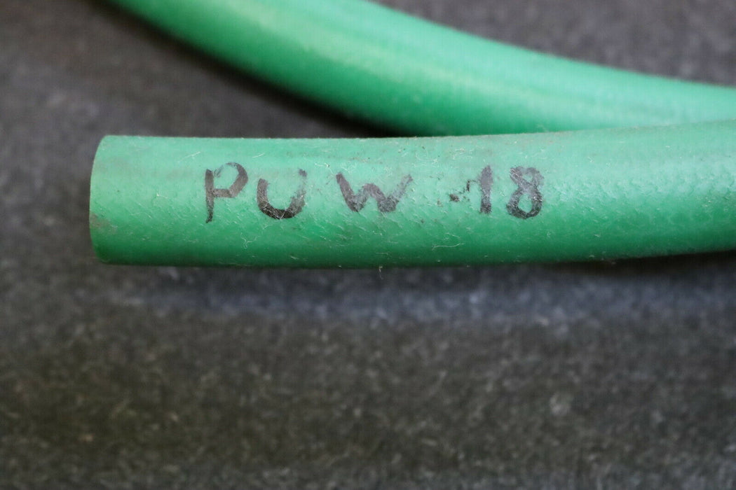 1,7m Rundriemen Round belt grün offen Ø 18mm Länge ca. 1,7m unbenutzt