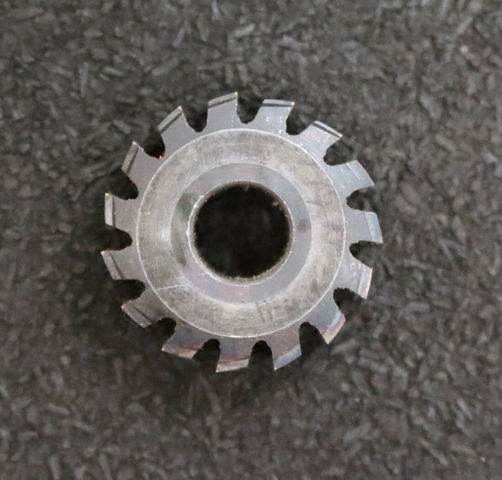 MIKRON Zykloid-Wälzfräser No. 12852 - Ø24x8xØ8mm 1gg. Rechts 15 Spanuten