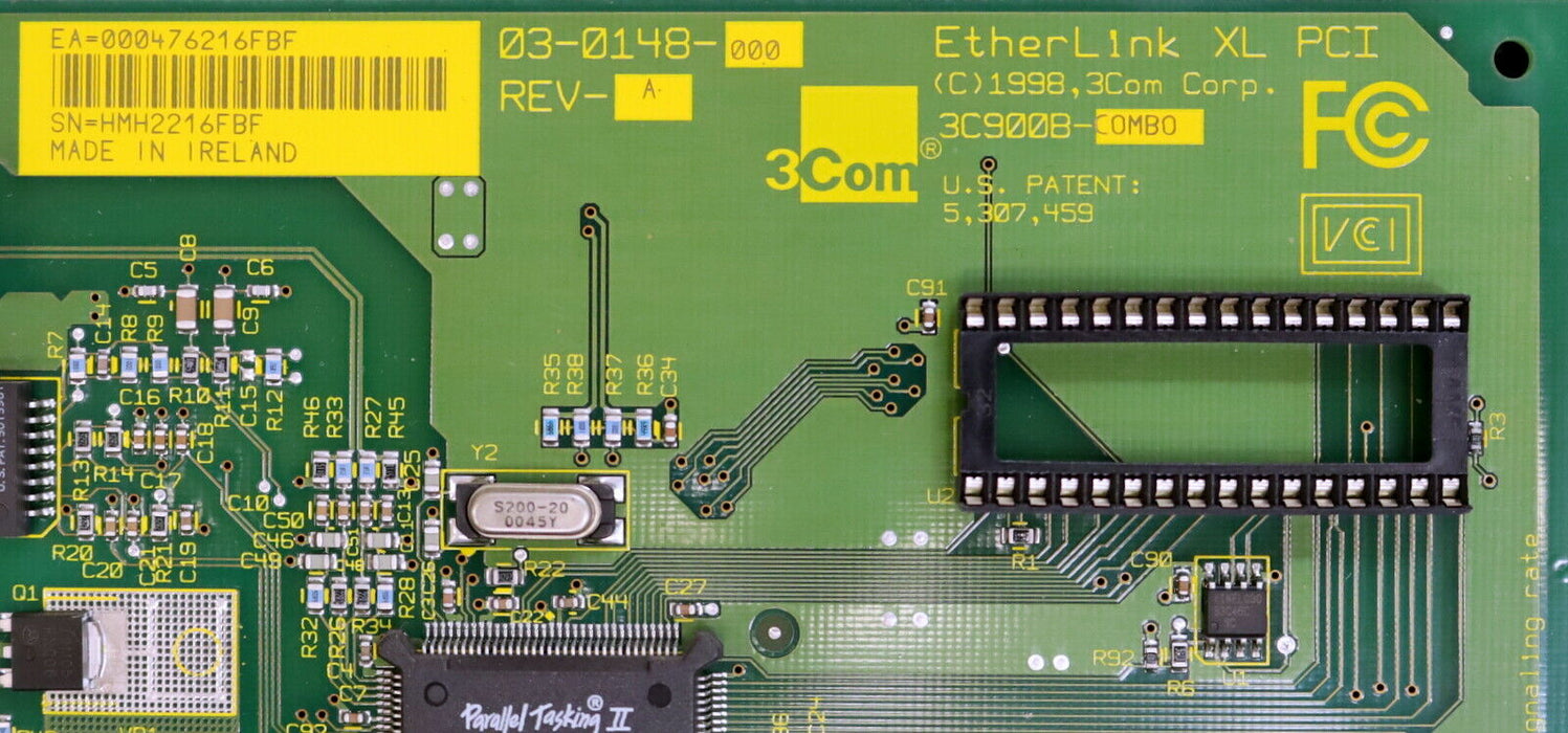 KLINGELNBERG / BWO EtherLink XL PCI zu BWO CNC900 C 3C9008-COMBO