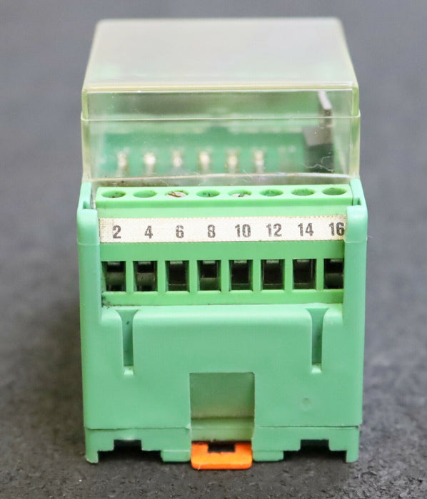 PHOENIX CONTACT Bestückungsmodul EM 2-B8 Art.Nr. 2952509 - gebraucht