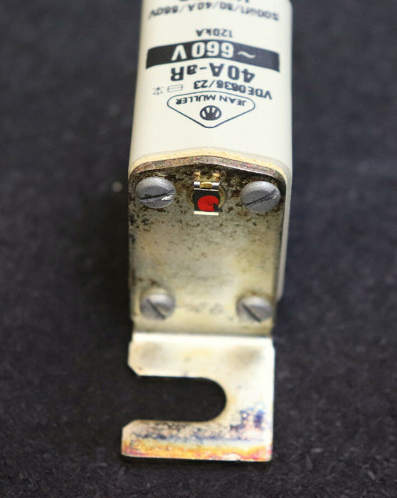 JEAN MÜLLER 3xNH-Sicherungseinsatz fuse-link HLS00 R 5123423 S00ÜF1 80 40A