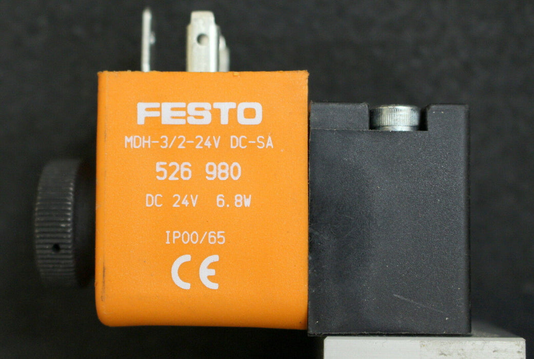 FESTO Pneumatik 5/3-Wegeventil MDH-5/3-D-1-C-SA Artikelnummer 533328 158
