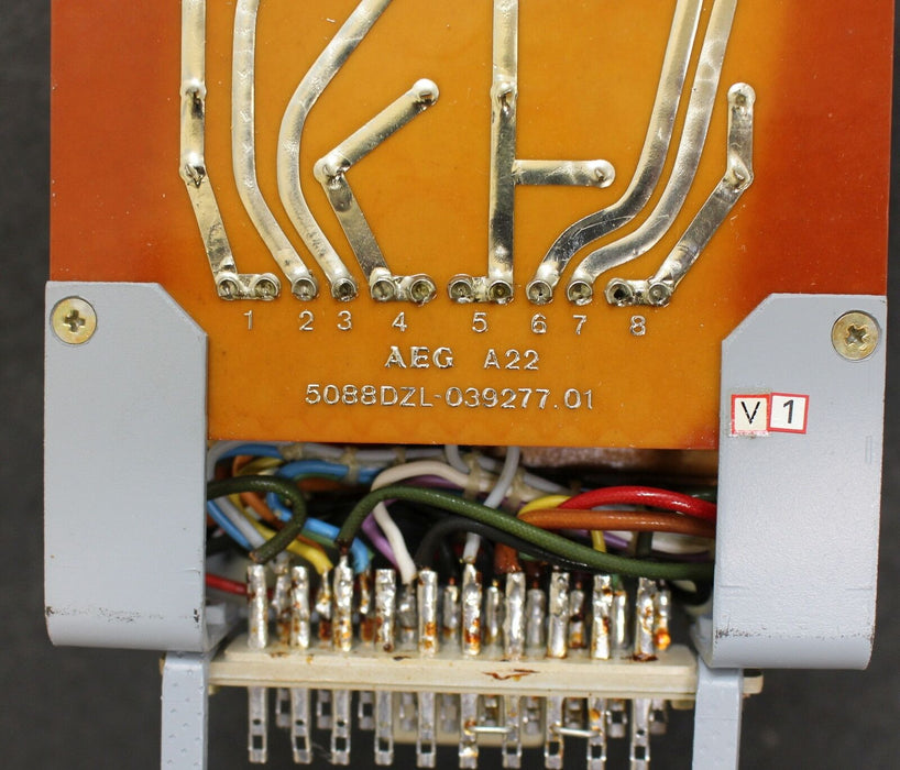 AEG Baugruppe A22 Logistat PEU 20B 6160-040744 1,6AFmax. 220/380V 5088DZL-039277