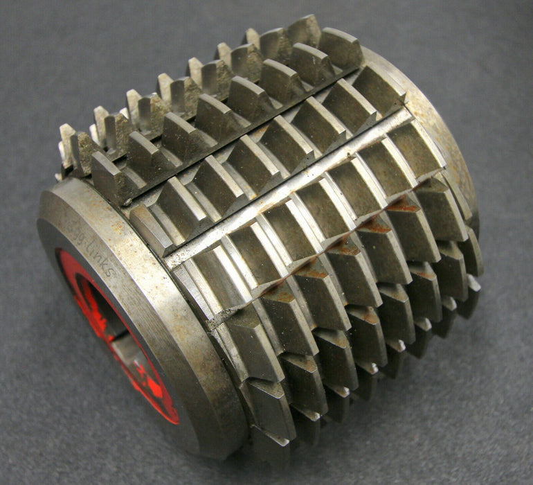 SAAZOR Stollenwälzfräser involute spline hob m= 4,5mm 19°45´ EGW Ø150x140xØ50mm