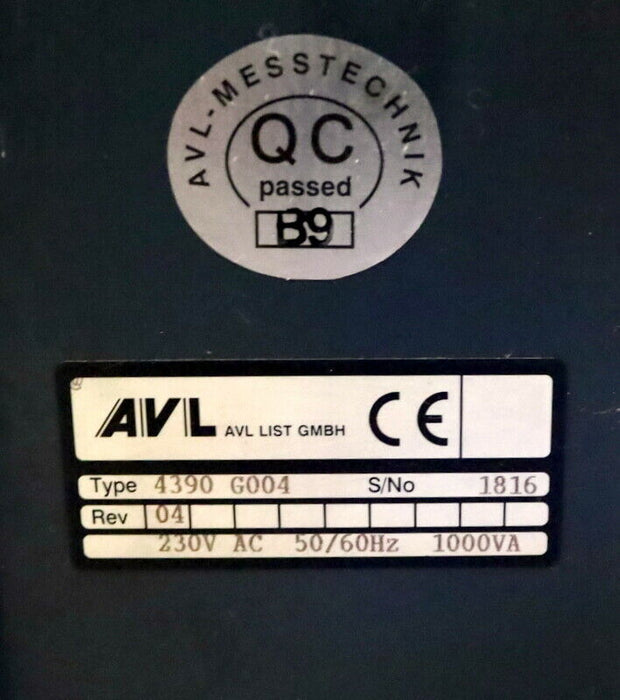 AVL Opacimeter Typ AVL 4390 G004 Seriennr. 1816 Sondenrohr + Sondenleitung