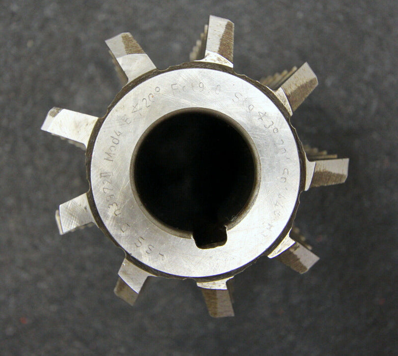 FETTE Vollstahlwälzfräser gear hob m= 4mm BP II DIN3972 20° EGW Ø75x80xØ27mm