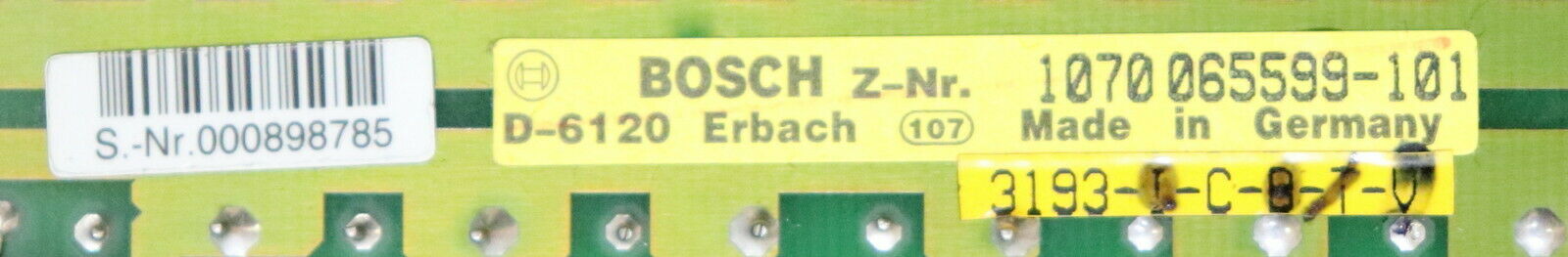 BOSCH CNC Servo-Controller SERVO i Verbaute Platinen mit Mat.Nr. 1070065596-105