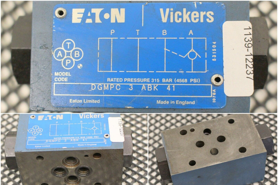 VICKERS Single Pilot Operated Check Valve DGMPC 3 ABK 41 - Rückschlagventil
