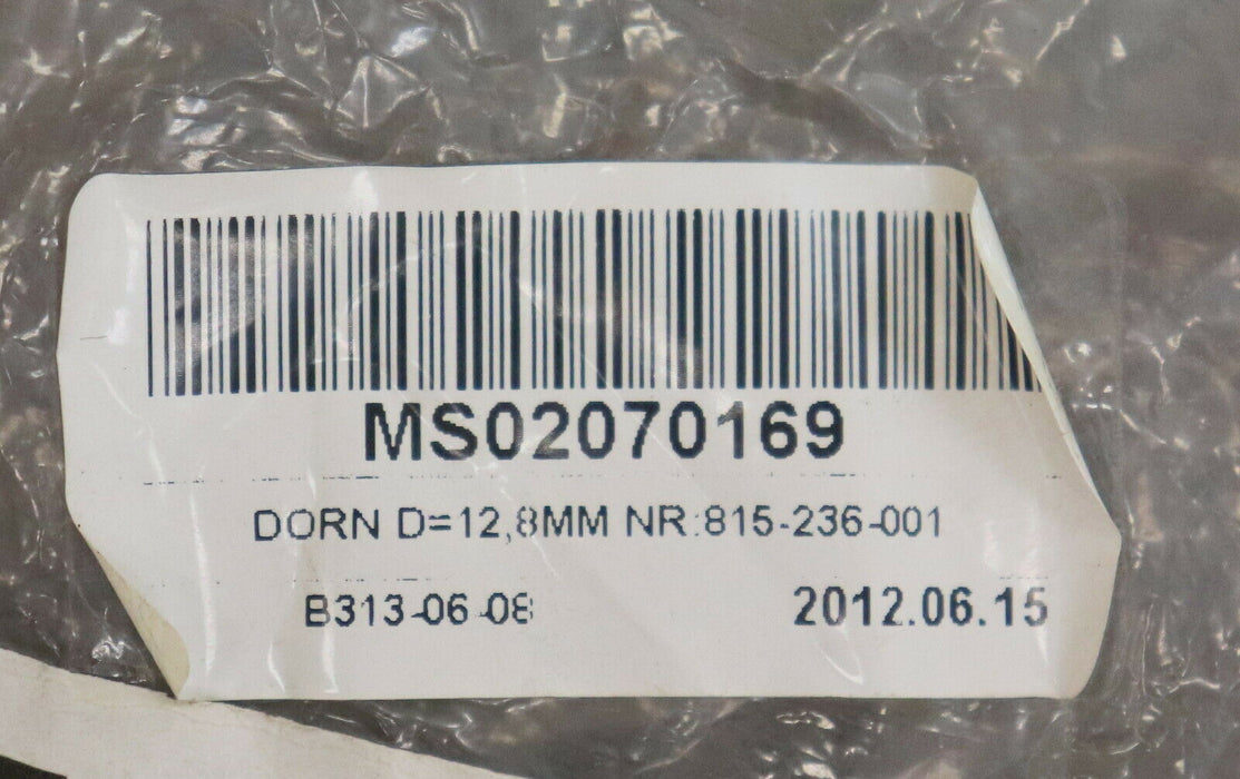 GROB Dorn MS02070169 Dorn-Ø 12,8mm Nr. 815-236-001 Gesamtlänge 160mm