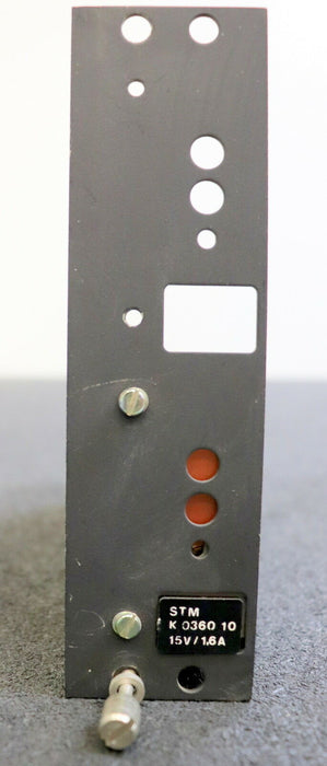VEB ROBOTRON Stromversorgungsmodul STM K 0360.10 Leistungsaufnahme 33VA 220VAC
