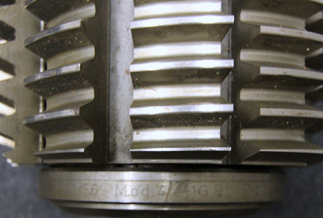 KLINGELNBERG Stollenwälzfräser involute spline hob m= 4mm 20° Ø140x135xØ40mm