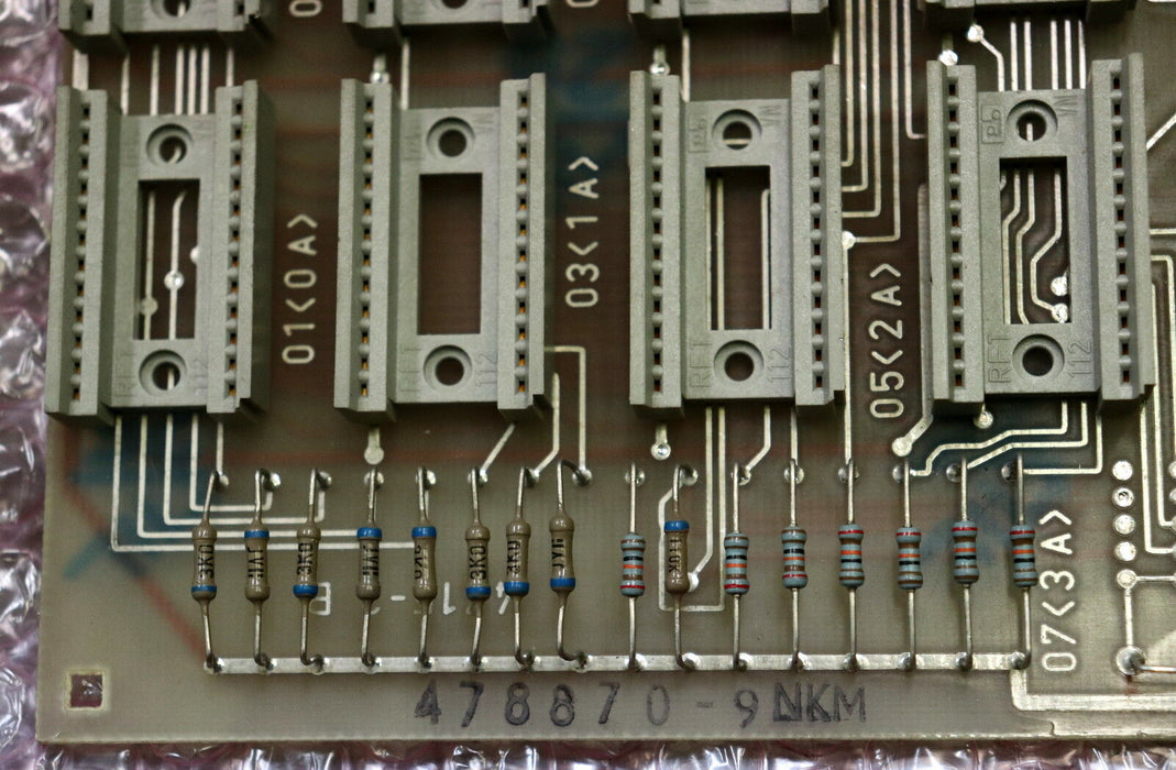 VEM NUMERIK RFT DDR Platine 478870-9 NKM 54883 ohne EPROMS gebraucht - ok