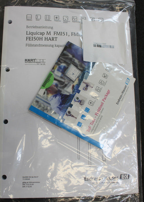 ENDRESS+HAUSER Kapazitiver Füllstandsmesser 480mm LIQUICAP M FMI51-A1EB0JB3A1D