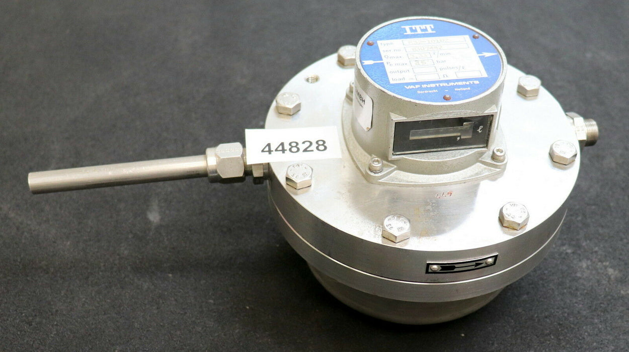 ITT VAF INSTRUMENTS Durchflusszähler M32-10102 Anschlüsse beidseitig 3/8"