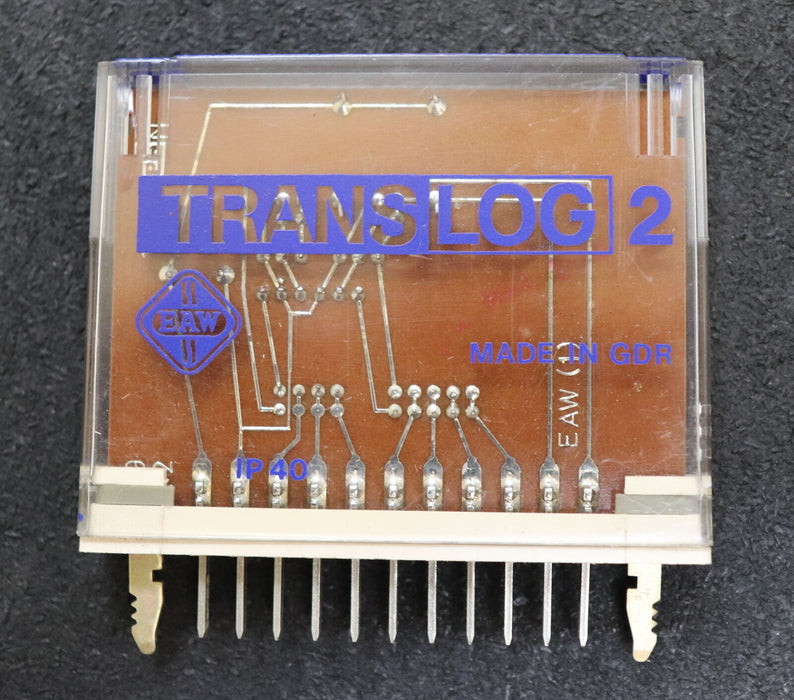 VEB EAW ODER-Baustein Translog2 Type 2012.03