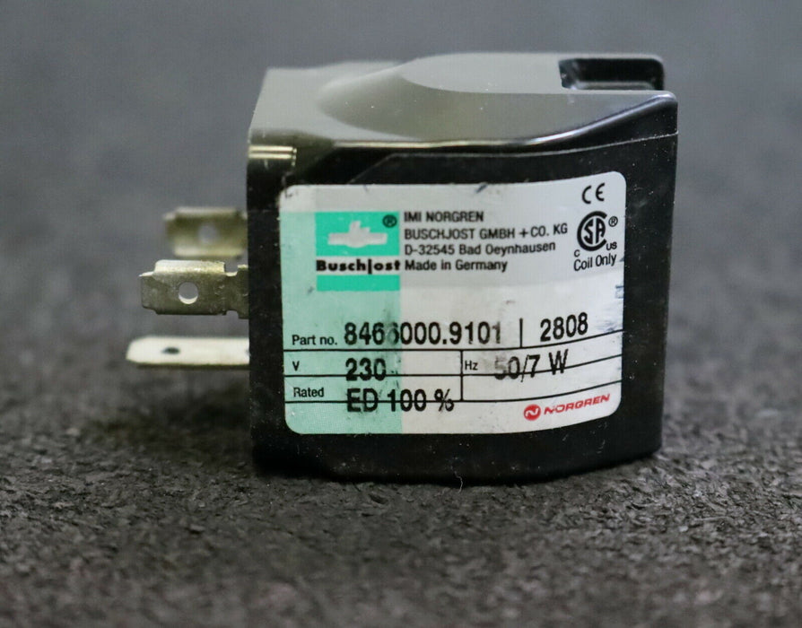 BUSCHJOST Hydraulik-Magnetventil magnetic valve 8240233.9101 2607 230V Hz 50/7W