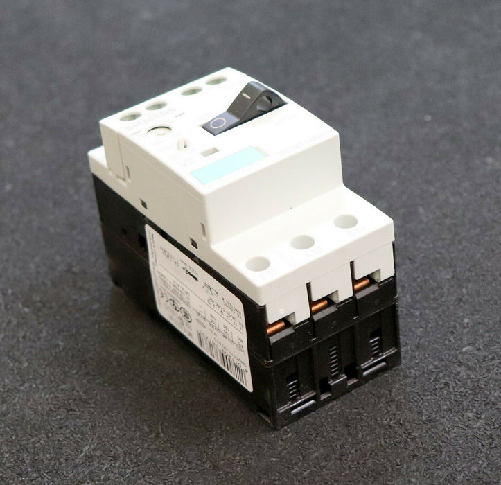 SIEMENS 2 Stück Motorschutzschalter 3RV1011-0GA15 0,45-0,63A 1NO + 1NC