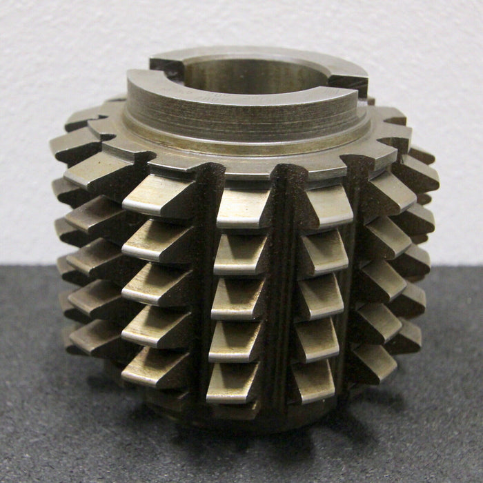 Vollstahlwälzfräser gear hob m= 3,5mm 20° EGW - Ø100x90xØ40mm 1gg. Links