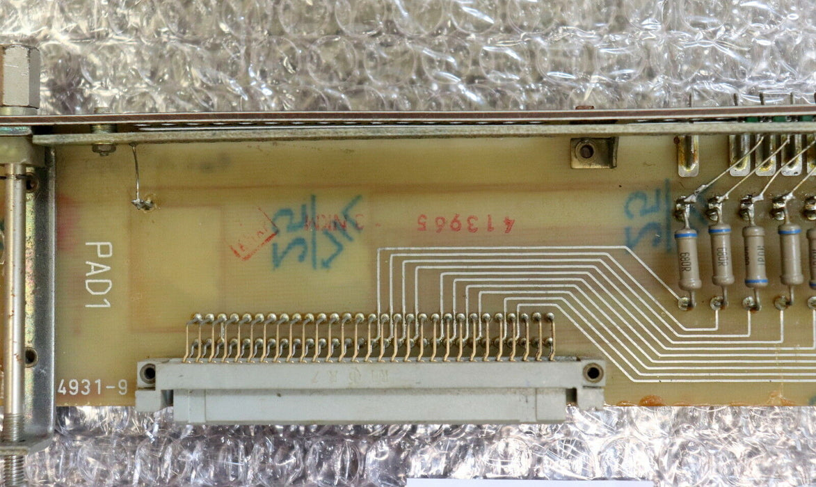 VEM NUMERIK RFT DDR Steckplatinen-Vorderseite AD Platine 413965-3 NKM 4931-9 RFT