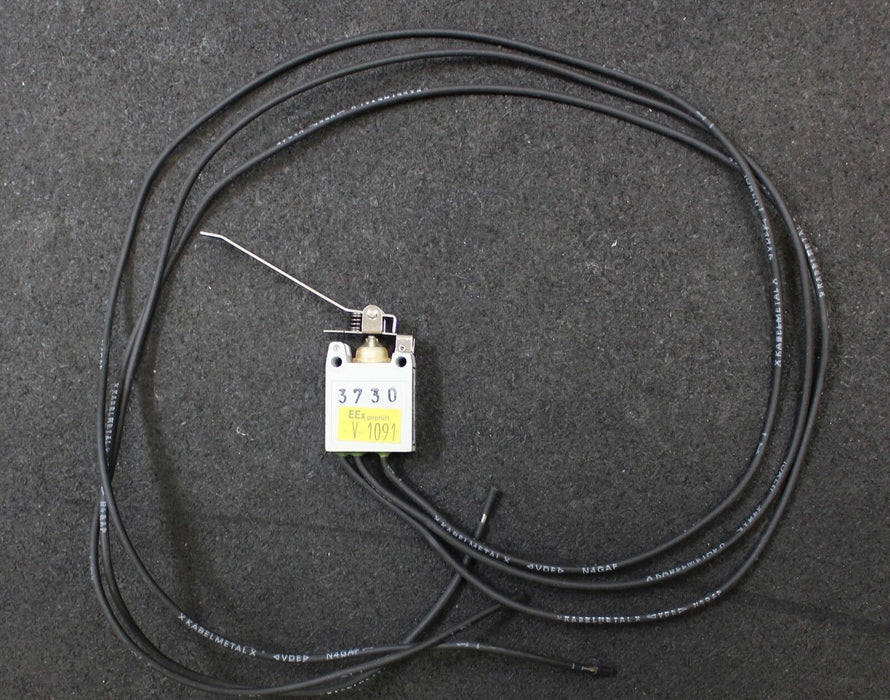 BARTEC Endlagenschalter 07-1521 EEX-geprüft 250VAC 5A 250VDC Nr.3730 Kabel 700mm