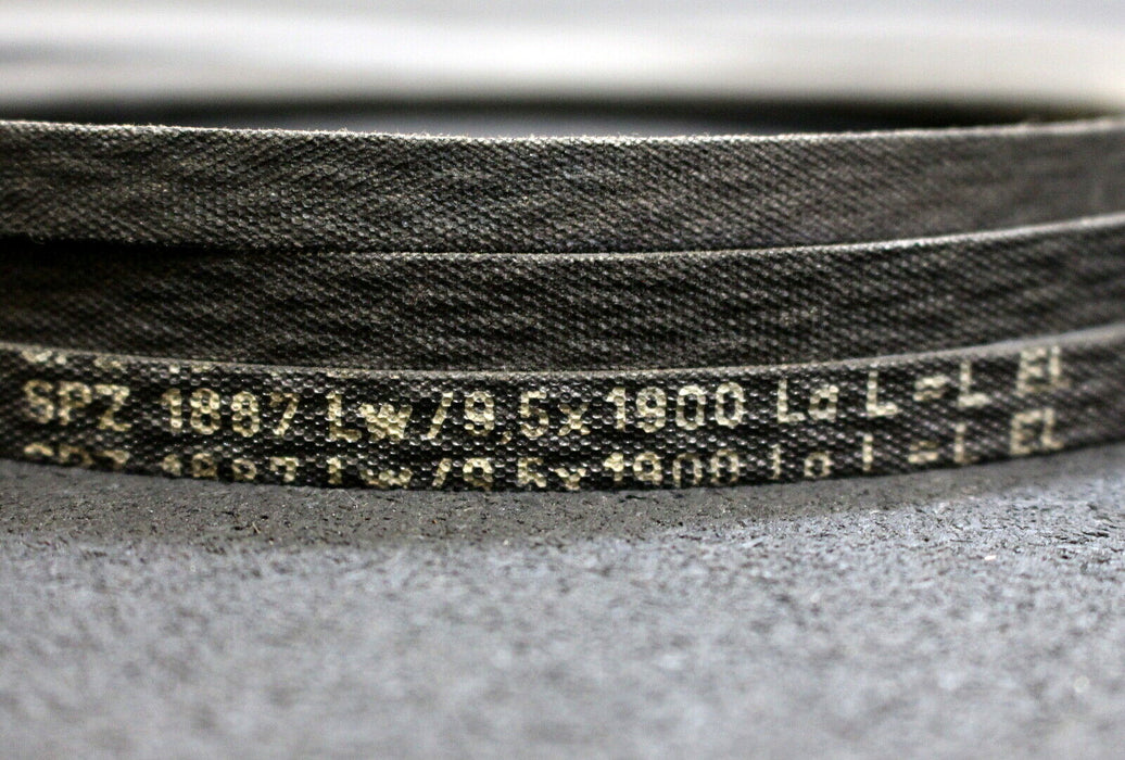 CONTINENTAL 2 Stück Keilriemen unverzahnt SPZ1887 Lw 9,5 x 1900 La L=L EL