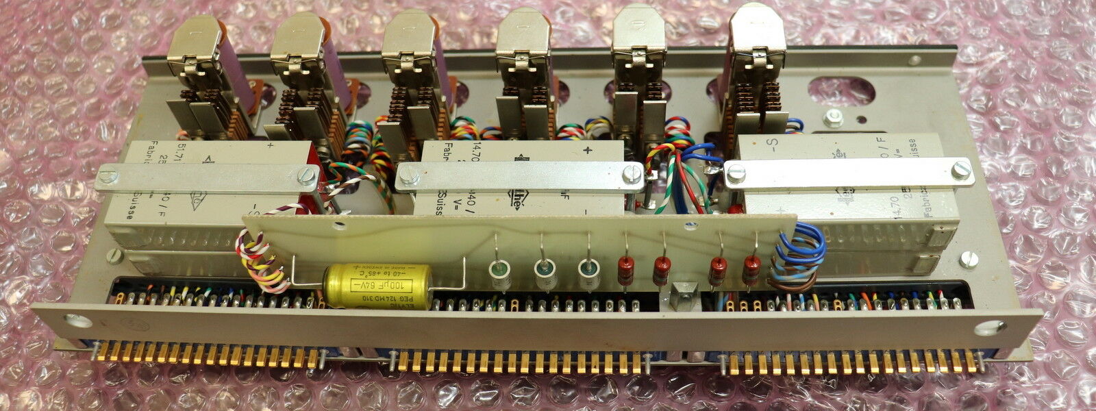 S.I.P. SCHÜTTE Einschub Karte 306 für Lehrenbohrwerk mit Platine 460472