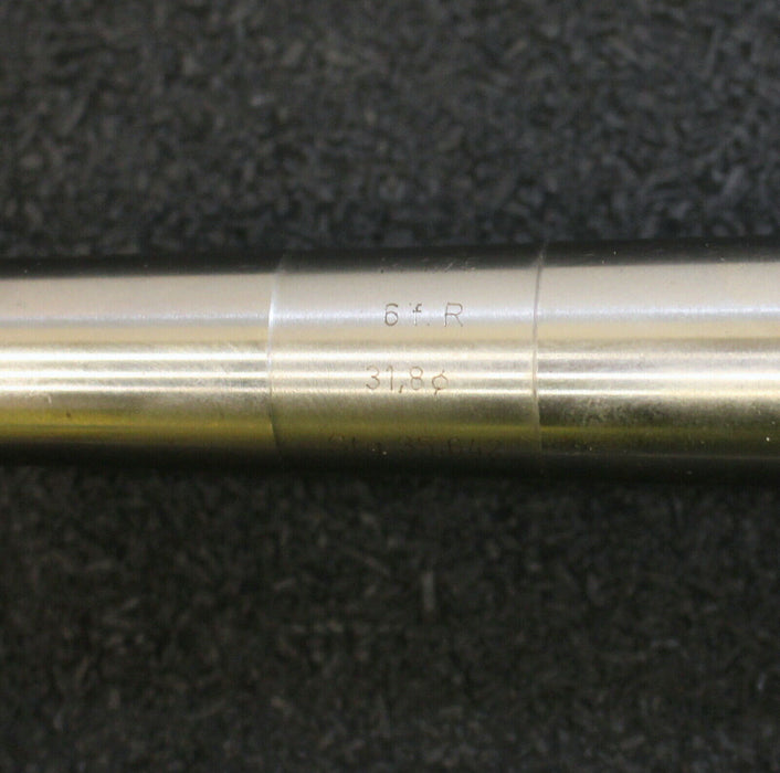 KÖPFER Schneckenrad-Tangential-Schaftwälzfräser m=1,75 für SchneckenØ 31,8mm 20°