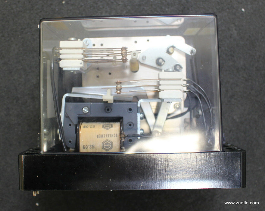 SCHLEICHER Zeitrelais MZU 131-B GZ8 110VAC 50/60Hz 1-10s 500W 380VACmax. 6Amax