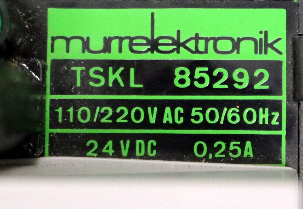 MURR ELEKTRONIK Klein-Netzgerät TSKL 85292 110/220VAC 50/60Hz 24VDC 0,25A