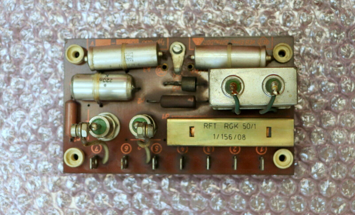 VEB ELMO ZITTAU DDR Platine GBG 7588 - 14 weitere Typendaten nicht lesbar