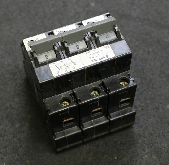 ABB BBC Hochleistungssicherungsautomat S503-K 8 5,3-8A 380/660VAC