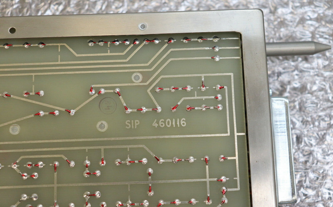 S.I.P. SCHÜTTE Einschub Kassette 098 für Lehrenbohrwerk Platine S.I.P. 460116