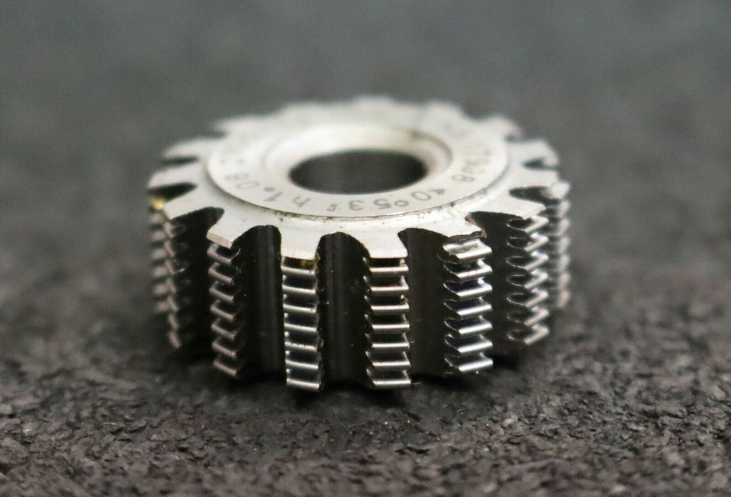 SCHNYDER Zykloid-Wälzfräser No. 17998 für Zykloidenprofil 2995-82 h0=1,08