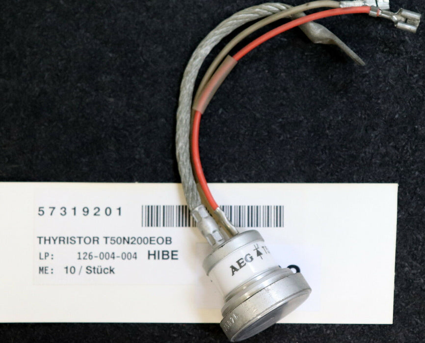 AEG Thyristor T50N200EOB Gewicht 120g unbenutzt