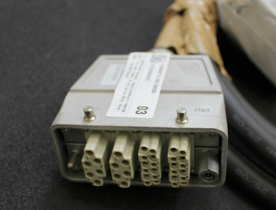 LEONI 4m Steuerkabel kofektioniert mit HAN16B EMV Tüllengehäuse Art.Nr. T0484