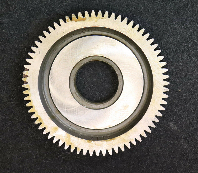LORENZ Scheibenschneidrad m= 1,5mm 15° EGW hkw=1,25xm ß=0° Z= 68 Bohrung 1 1/4"