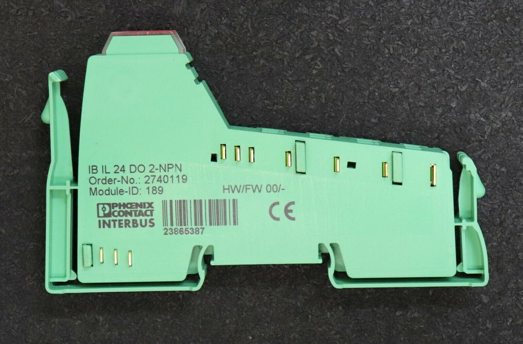 PHOENIX CONTACT Digitale Ausgabeklemme IB IL 24 DO 2-NPN Art. Nr. 2740119 HW/FW