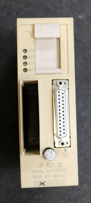 SIEMENS SIMATIC S5 Serial Interface CP 521 SI 6ES5521-8MA22 gebraucht