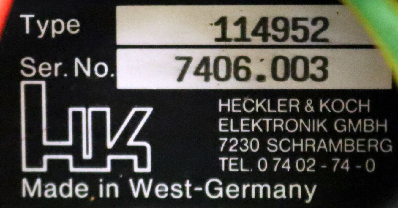 LORENZ BWO HECKER & KOCH Bedieneinheit für LORENZ Type 114952 + Platine 115000