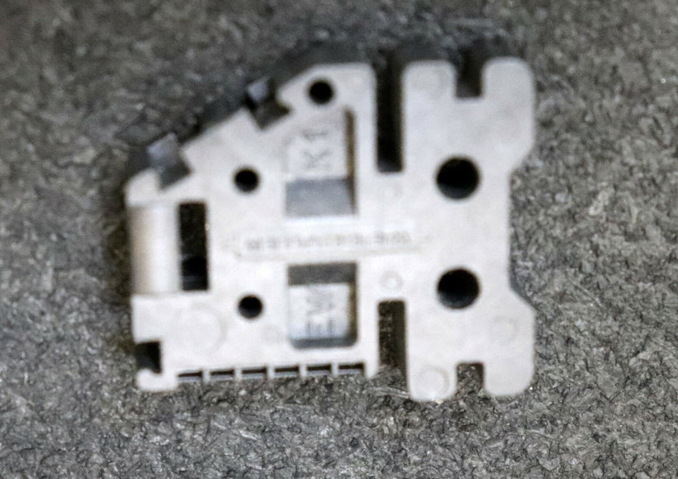 WEIDMÜLLER 50 Stück Endwinkel EWK 1 PPS/SW Schwarz Nr. 0693060000