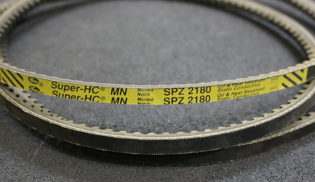 GATES Schmal-Keilriemen gezahnt Super-HC Profil SPZ2180 Oil & Heat resistant