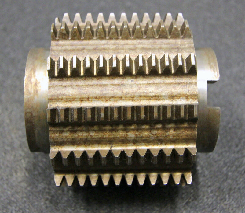 SAACKE Vollstahlwälzfräser gear hob m= 1,5mm 20° EGW Ø80x80xØ27mm 1gg. Rechts
