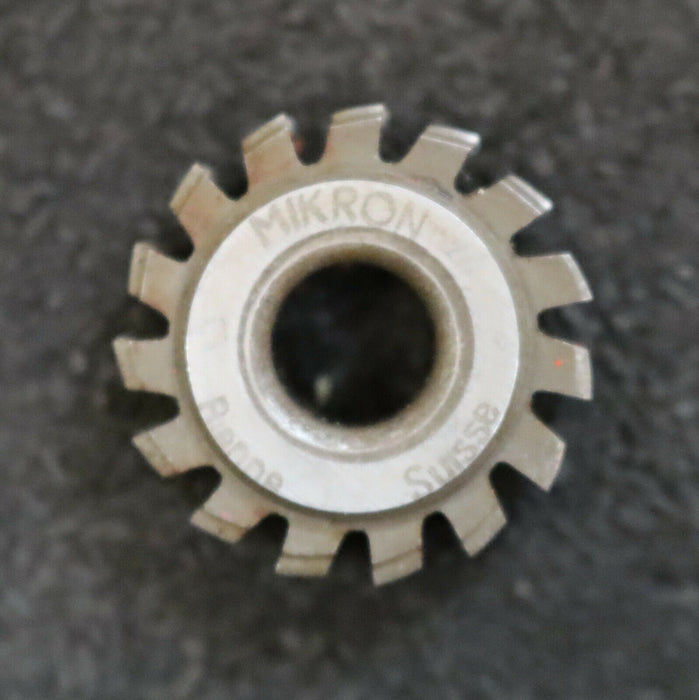 MIKRON Vollstahl-Wälzfräser No. 65829 m= 0,376 ho= 1,123 Abmessungen Ø24x10xØ8mm