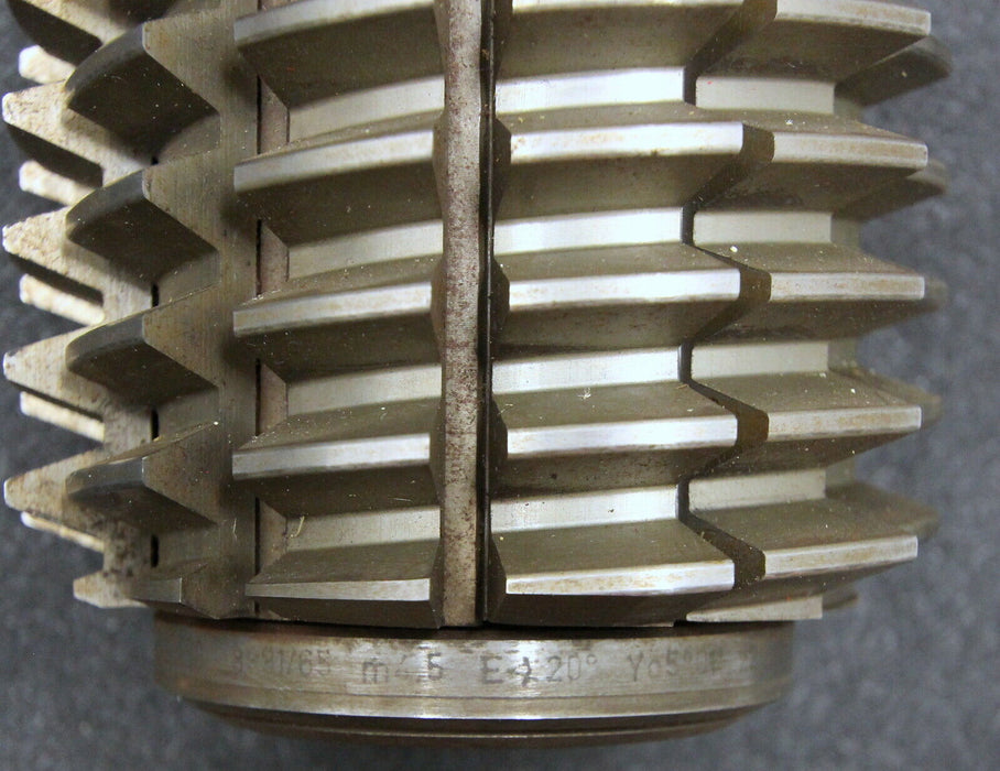 KLINGELNBERG Stollenwälzfräser involute spline hob Vorfräser m= 4,5mm BP III