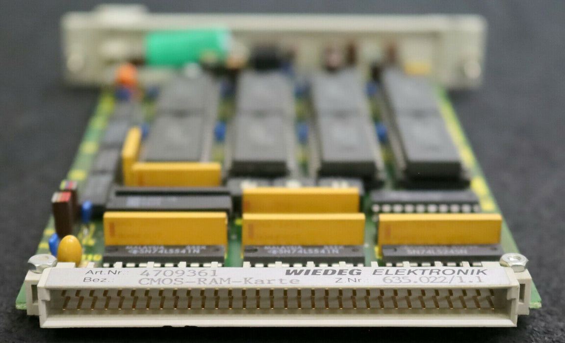 WIEDEG / KLINGELNBERG CMOS-RAM-Karte Art.Nr. 4709361 Z.Nr. 635.022/1.1