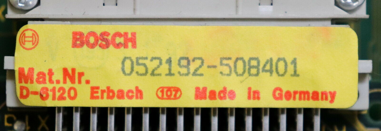 BOSCH Speichermodul M601 Mat.Nr. 064837-105401 mit EPROM 64k Nr. 062366-103401