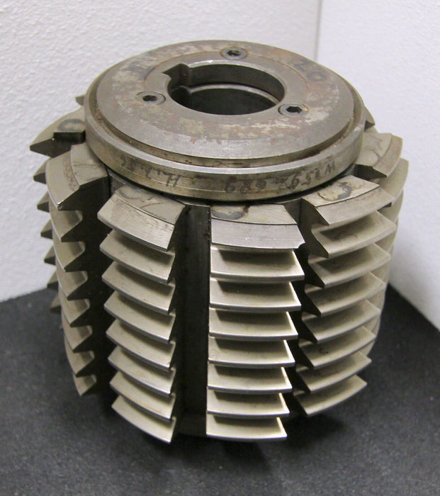 KLINGELNBERG Stollenwälzfräser involute spline hob m= 4mm 20° Ø140x135xØ40mm